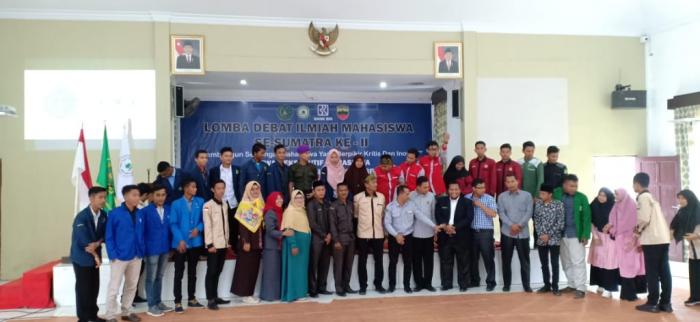 JUARA II LOMBA DEBAT ILMIAH SE-SUMATERA DI STAIN BENGKALIS